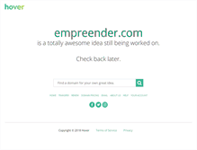 Tablet Screenshot of empreender.com